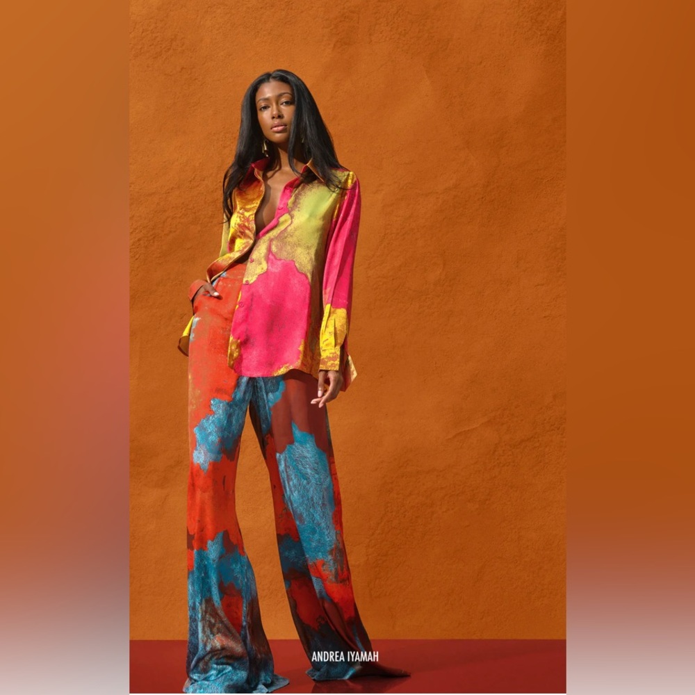 Ara full length pant from Andrea Iyamah